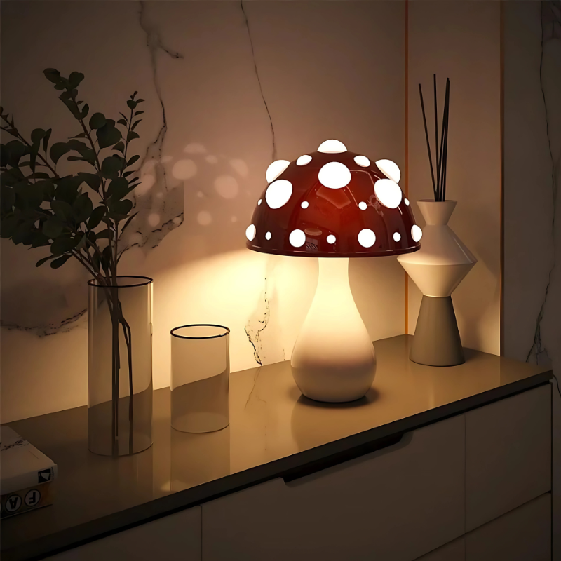 AMANITA MUSHROOM LAMP