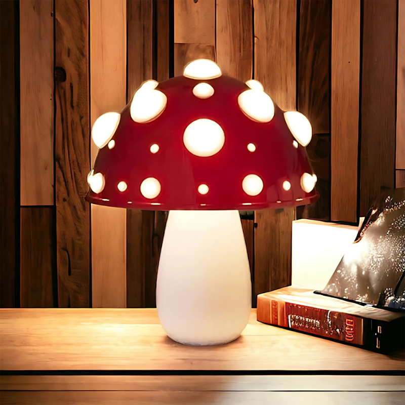 AMANITA MUSHROOM LAMP