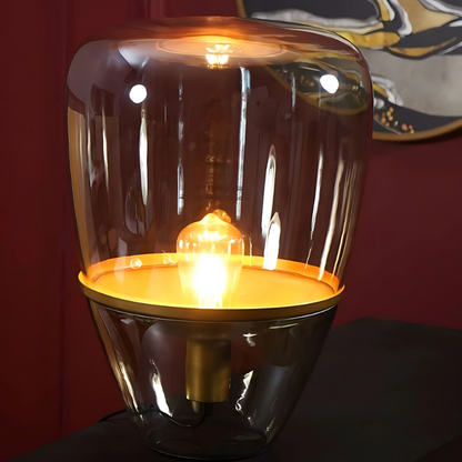 OPULENT COGNAC LAMP