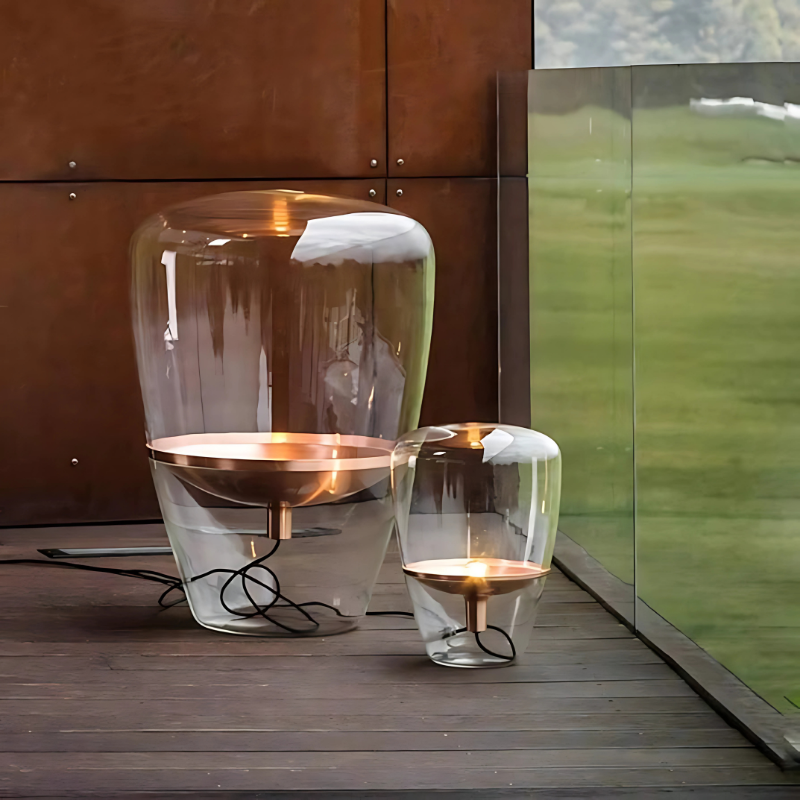 OPULENT TRANSPARENT LAMP